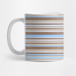 Ancient Minoan Stone and Sky Stripes for Face Masks Mug